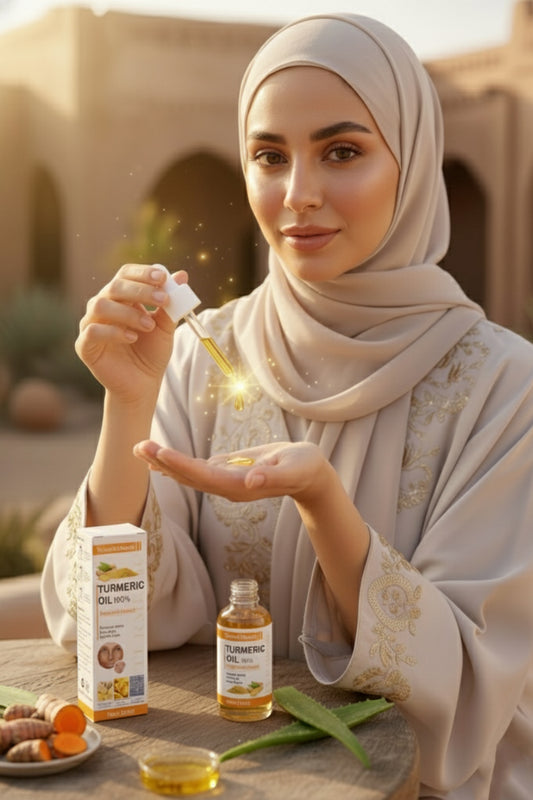 🌿 زيت الكركم الطبيعي  🌿